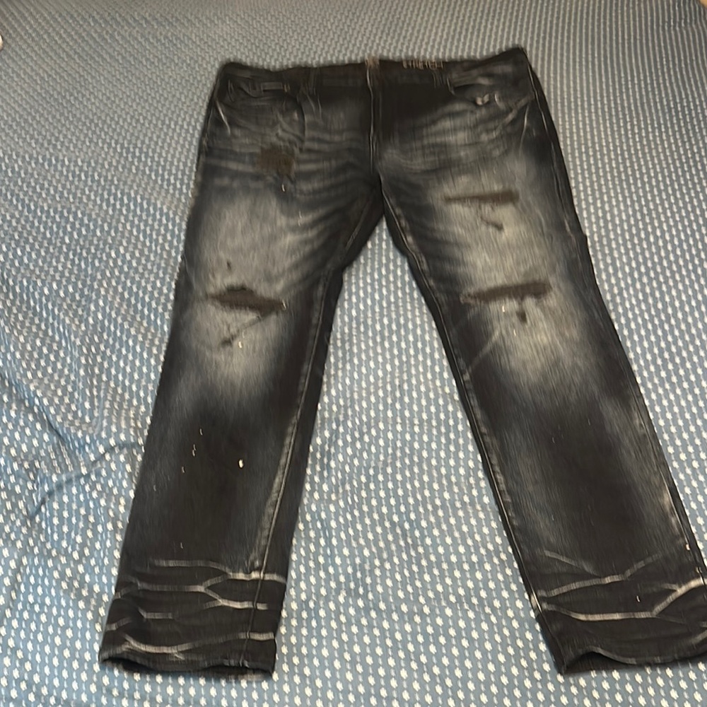 PRPS size 42 dark blue Jeans Distressed Vintage Style used - great condition